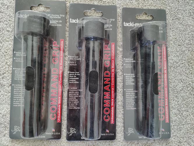 New Tacki-Mac Command Grip lot of 3