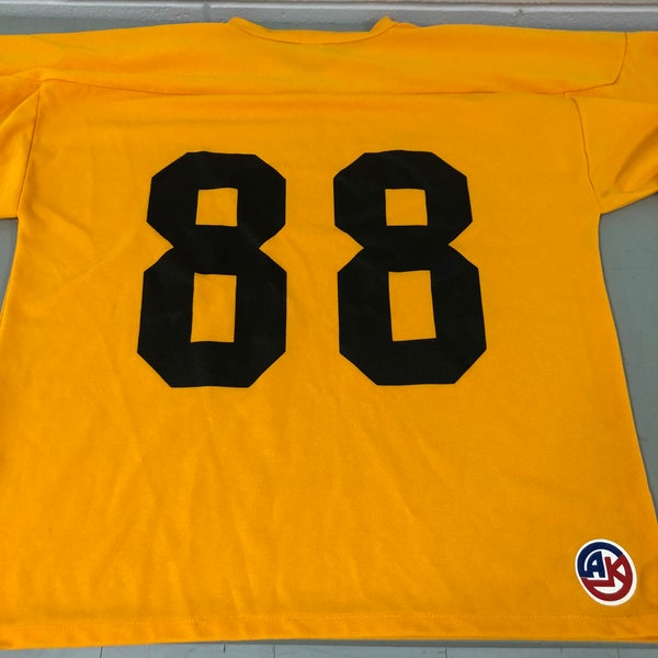 Yellow mens large practice jersey #88 (FREE SHIPPING)