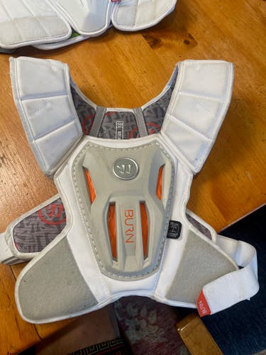 Used Large Warrior Burn Shoulder Pads - NOSCAE certified 2022