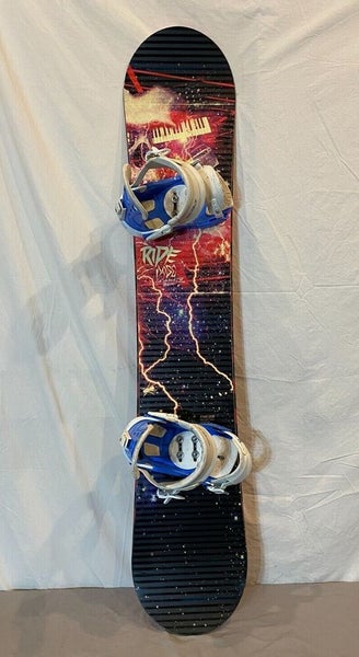 zone punch boete RIDE Dose 159cm Wide Twin-Tip Freestyle Snowboard Union Cadet DLX Bindings  XL | SidelineSwap