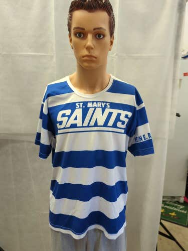 Game Used St. Mary's Saints Lacrosse Jersey M Fit 2 Win
