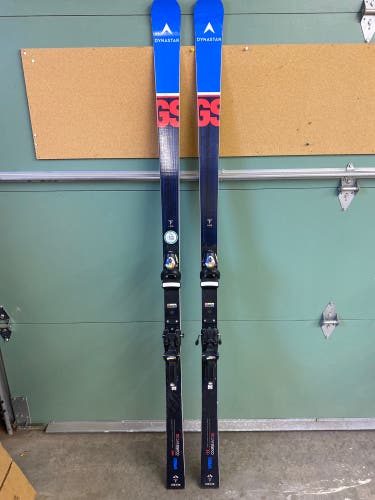 (Freshly Ground) Used 193cm 2021 Dynastar FIS GS Skis (W/ Bindings)