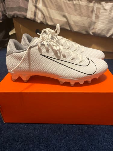 Brand New Nike Vapor Edge Team Cleats White Wolf Gray