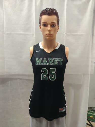 Game Used Maret High School Women's Basketball Jersey Nike M
