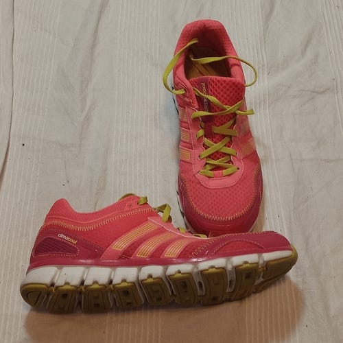 ADIDAS CLIMACOOL RUNNING SHOES WOMENS 8 1/2 M SNEAKERS PINK