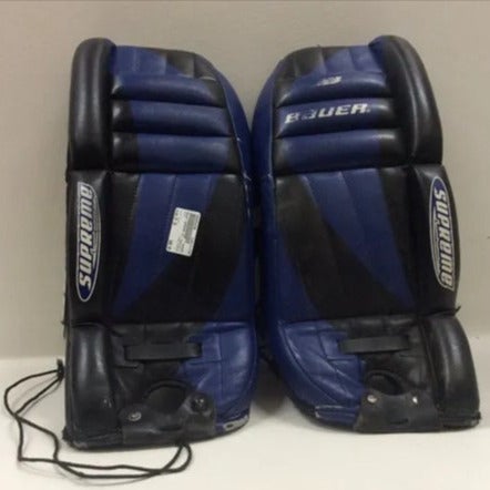 Used 24" Bauer Supreme Goalie Leg Pads