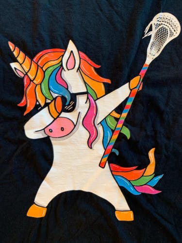 Unicorn dab Mens XL Tshirt