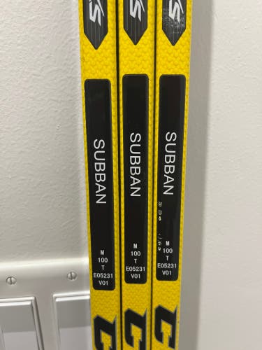 3x Subban CCM Tacks sticks, Right, 100 Flex, P91A