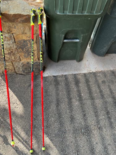 Used 52in (130cm) Leki Racing World Cup Lite SL Ski Poles