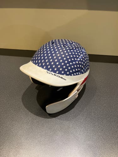 Used  Boombah DEFCON Batting Helmet