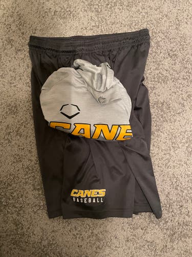Canes National Bundle Hoodie and Shorts
