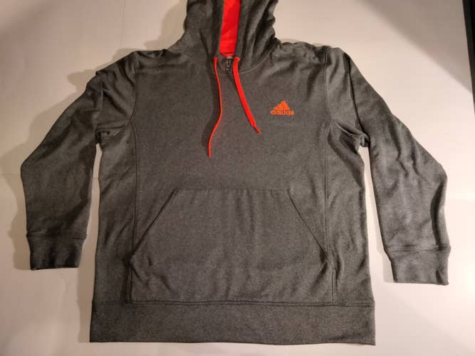 Grey adidas XL Pullover Hoodie