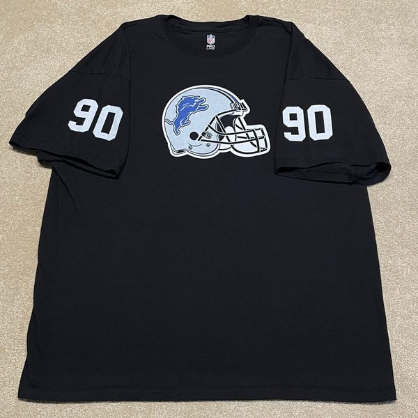 Black Nike NFL Detroit Lions Football Jersey NDAMUKONG SUH Mens Size Small