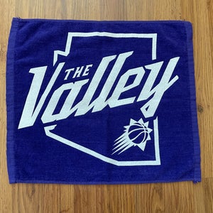Phoenix Suns NBA BASKETBALL 2022 'THE VALLEY' Purple SGA Rally Towel!