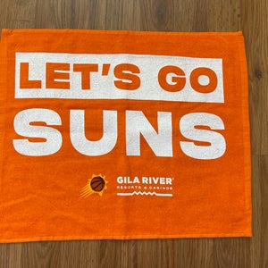 Phoenix Suns NBA BASKETBALL 2022 'LET'S GO SUNS' Orange SGA Rally Towel!