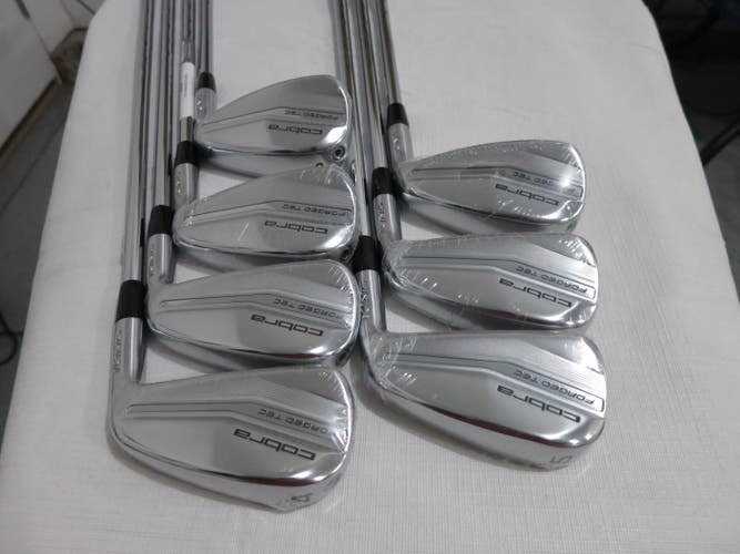 Cobra 2022 King Forged TEC 4 Iron Set - 4-PW - $-Taper Lite Regular Steel - NEW
