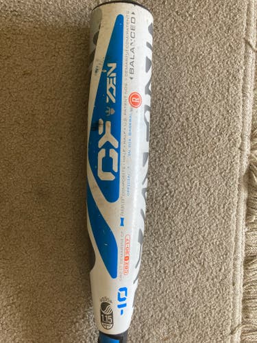 Used USSSA Certified 2017 DeMarini Composite CF Zen Bat (-10) 20 oz 30"