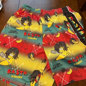 Rasta banana flow society lacrosse shorts