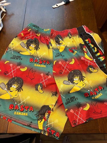 Rasta banana flow society lacrosse shorts