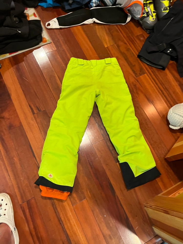 Yellow Used Large Marmot Pants