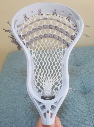 New StringKing Mark 2V Strung Lacrosse Head