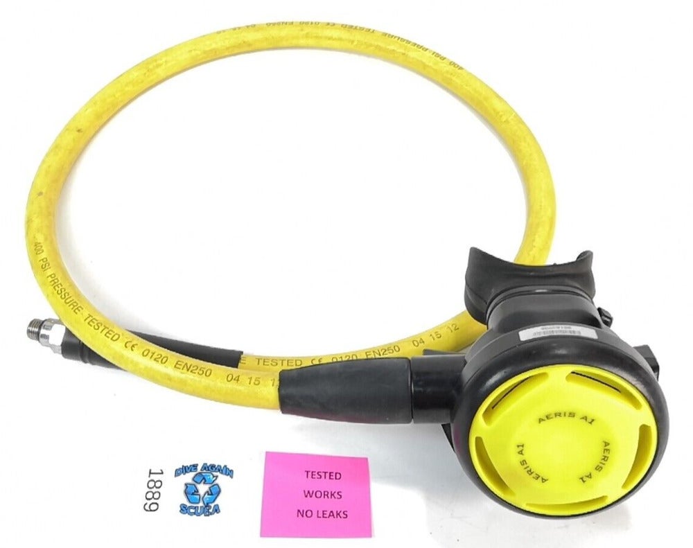 Scuba Diving 36" Low Pressure Regulator Octopus Hose for 2nd Stage Yellow 