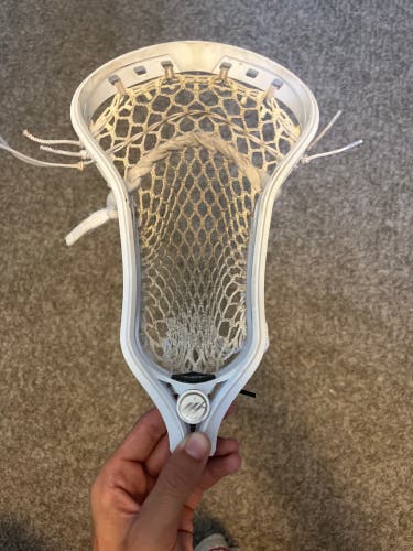 Strung Maverik Kinetik Lacrosse Head (barely Used)