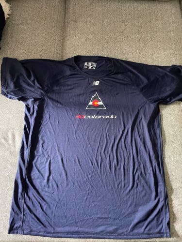 3d Colorado New Balance Raglan Tech Tee Shooter-2XL