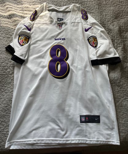 Nike 2019 Lamar Jackson Away Jersey