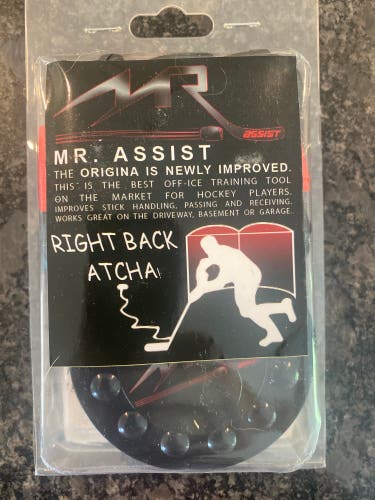 New Mr Assist Hockey Puck