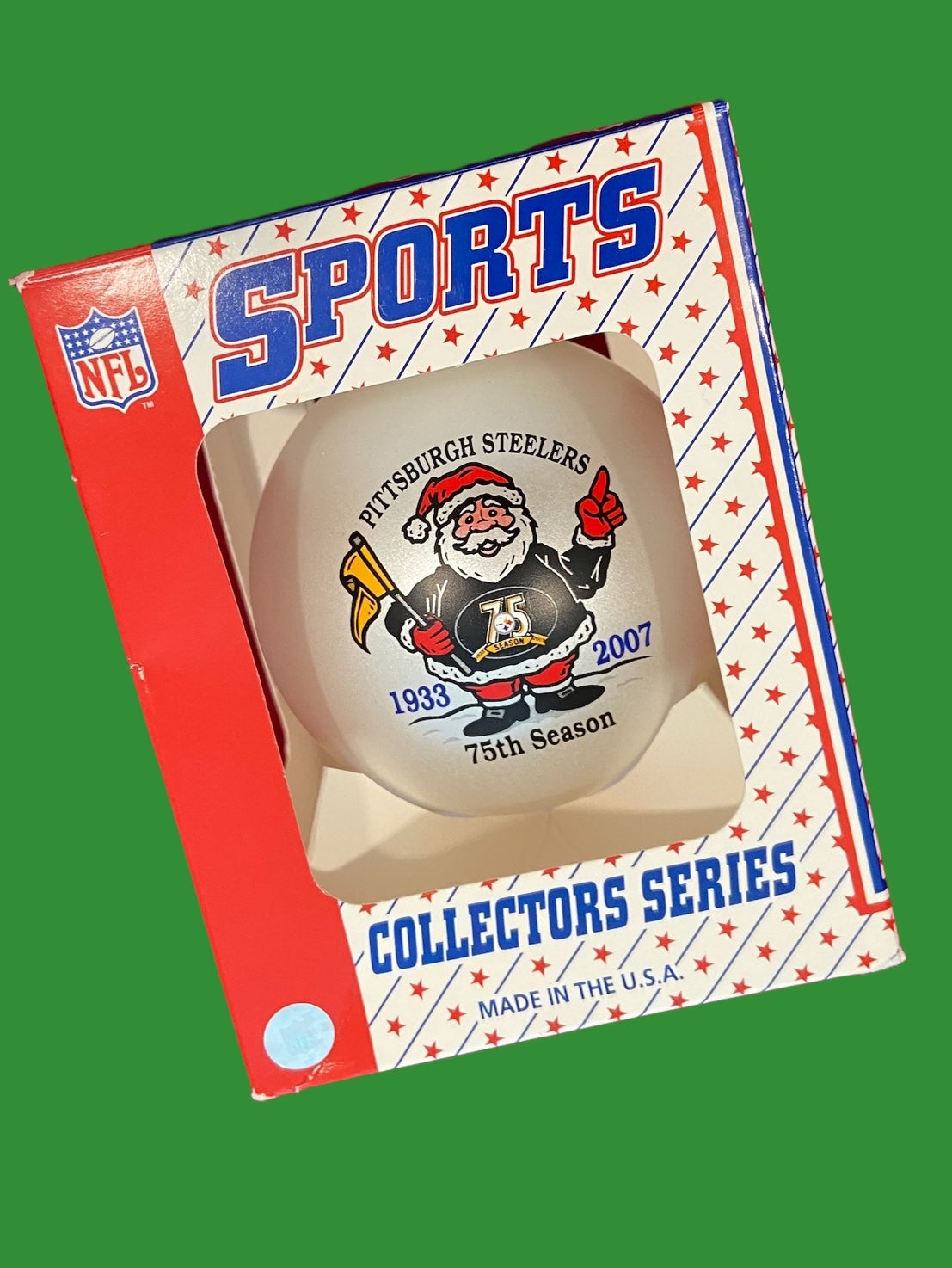 1996 Pittsburgh Steelers Hallmark NFL Collection Retired 