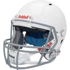 New YOUTH SMALL- Medium  Riddell Victor WHITE Helmet