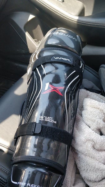 Used Bauer Vapor 1X Shin Pads