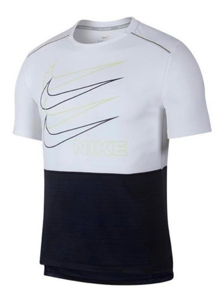 NIKE Dri-FIT Breathe Men's Size Large Running Top Lightweight T Shirt New