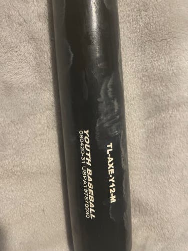 Used Wood (-5) 27 oz 31" TL-AXE-Y12-M Bat