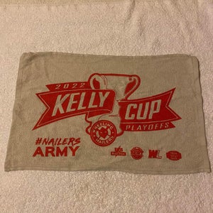 Wheeling Nailers ECHL Hockey 2022 Kelly Cup Playoffs Rally Towel