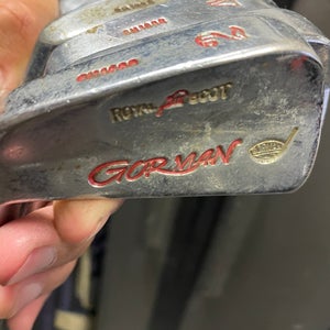 Vintage Royal Scot Gorman golf set In left Handed  7 Pc