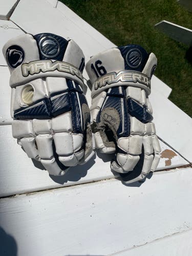 Penn State Maverik M3 lacrosse gloves
