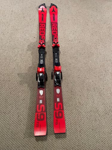 Used 2021 Atomic Racing Redster FIS SL Skis With Bindings Max Din 16
