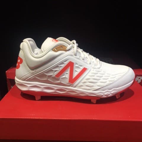 White Adult Men's New Size Men's 10.5 (W 11.5) Metal New Balance Low Cut L3000AS4