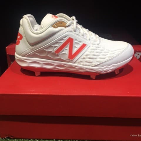 White Adult Men's New Size Men's 12.0 Metal New Balance Low Cut L3000AS4