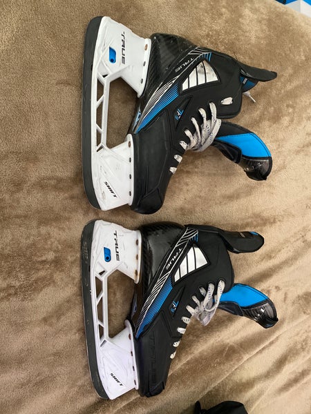 Used True Regular Width Size 6.5 TF9 Hockey Skates