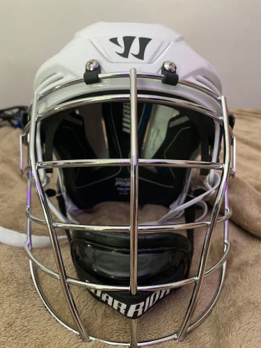 Used Medium Warrior Covert PX2 Helmet Box Lacrosse