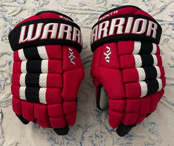Warrior AX1 Pro Stock Gloves (13”)(Devils)(Gionta)