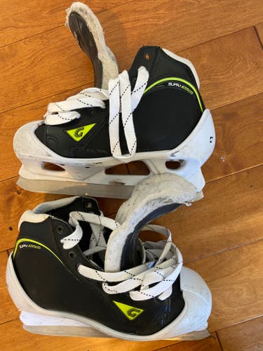 Senior Used Graf G5500 Hockey Skates Extra Wide Width Size 8.5