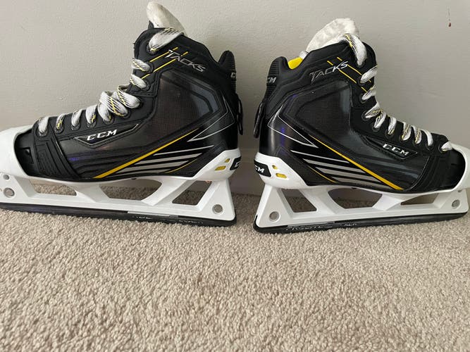 CCM Tacks goalie skate size 6 D30 cushioning lightly used