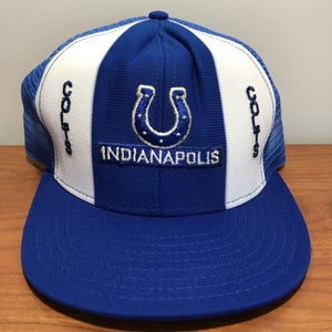 Indianapolis Colts Hat Baseball Snapback Cap Mesh Adult OSFA Blue NFL Football