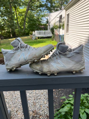 Gray Used Molded Cleats High Top Freeze
