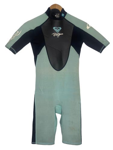 Roxy Girls Shorty Wetsuit Childs Youth Size 16 Syncro 2/2