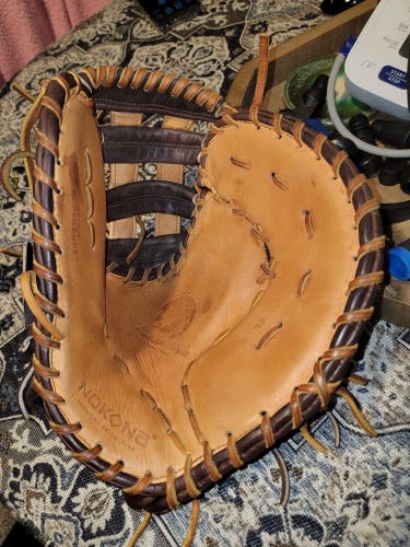 Used Right Hand Throw Nokona First Base Alpha Baseball Glove 12.5"
